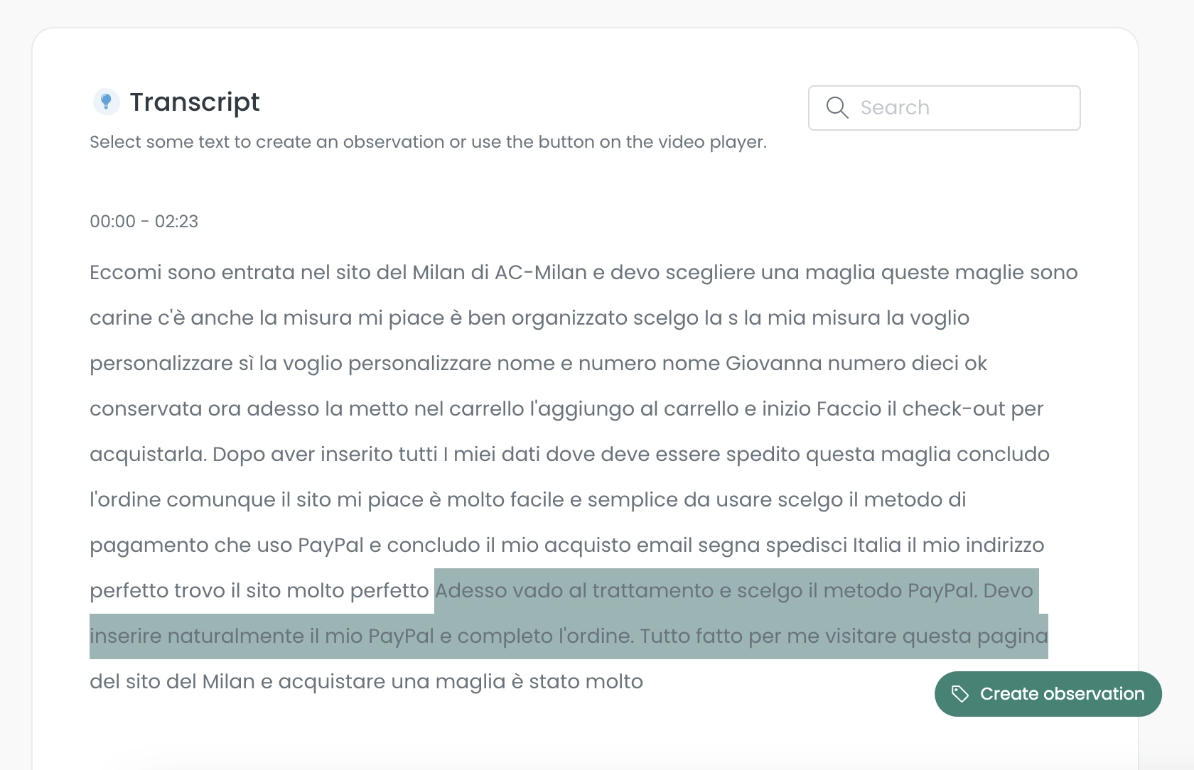 Trascrizioni automatiche